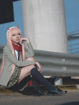 [MaySakaali] 合集_Zero_Two_Darling_in_the_Franxx_Cosplay_by_MaySakaali_760073355
