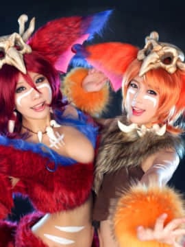 【Spiral Cats 】(Tasha, Dorami) 合集_Riot_Games_League_of_Legends_Gnar_Mega_Gnar_3