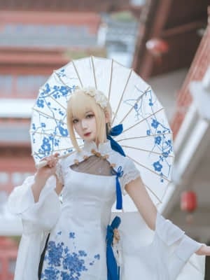 封疆疆v NO.002 saber旗袍_31