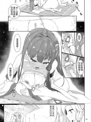 [我不看本子个人汉化] (もりや神社例大祭9) [Honoji (プーアカちゃん)] 早苗式射精管理イニシエーション2 (東方Project)_16