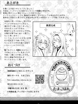 [山樱汉化] (C87) [たまごはん (斉藤美弥)] 翔鶴瑞鶴のご奉仕メンテナンス (艦隊これくしょん -艦これ-)_25