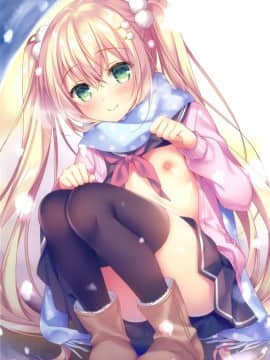 [兔司姬漢化組] (C97) [Tears39 (空維深夜)] 小日向雪花のHな雪遊び_02