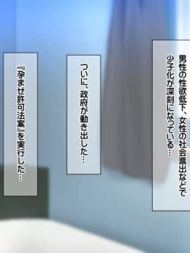 (同人CG集) [龍骨山] 最強の孕ませ許可証 とある田舎の婚前交渉禁止令を町中の女に種付けしてぶっ壊す_0001