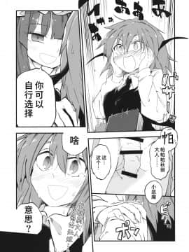 [水土不服汉化组] (例大祭13) [サルパッチョ (猥裸)] 魔法のびゅるる。 (東方Project)_06