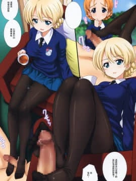 [瓜皮汉化] (ぷにけっと33) [鴨川屋 (鴨川たぬき)] ご注文は紅茶ですか？ (ガールズ&パンツァー)_img004