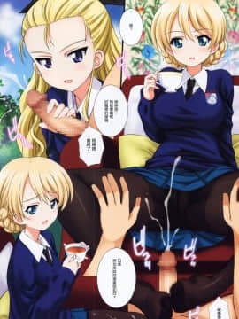 [瓜皮汉化] (ぷにけっと33) [鴨川屋 (鴨川たぬき)] ご注文は紅茶ですか？ (ガールズ&パンツァー)_img005