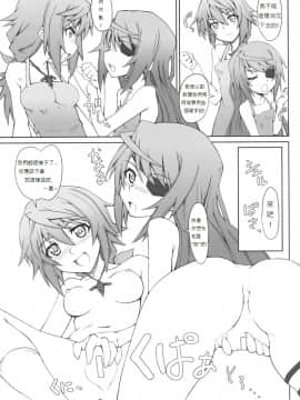 [soulrr个人汉化] (COMIC1☆5) [i.r.o.Zi (睦月ぎんじ、葵信次)] LOVE & 3 PEACE (Infinite Stratos)_012