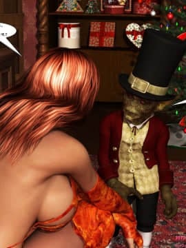 [MrBunnyArt] Solar Girl and the X-Mas Gremlens [女王的百合漢化]_SGX005