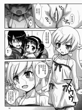 [零食汉化组] (C82) [HEARTS & CRUSTS (七名菜奈)] 參方壹兩損 (化物語)_14