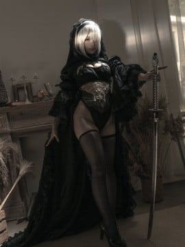 [蠢沫沫momo-] 尼尔纪元 黑花嫁 (ニーア オートマタ)_12