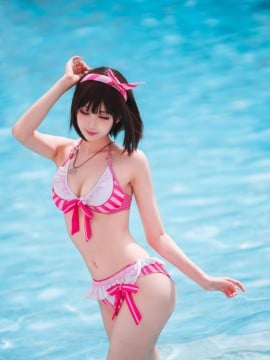 [周叽是可爱兔兔] Kato Megumi Bikini_11_ZJ00560