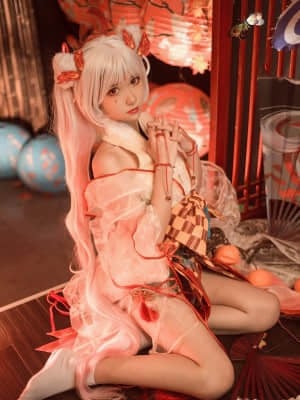 南桃Momoko-不知火和服_003