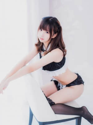 面饼仙儿 黑丝女仆私房_013