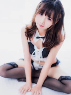 面饼仙儿 黑丝女仆私房_019