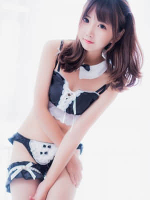 面饼仙儿 黑丝女仆私房_023