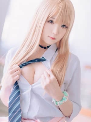 霜月shimo NO.048 金发制服 Blonde JK Uniform_霜月shimo (2)