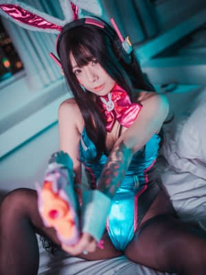 [DJAWA] D.Va Bunny Hop! - Maruemon_BunnyGirl (15)