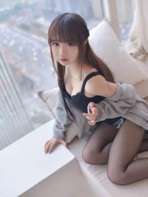 雪琪SAMA - 牛仔黑丝大姐姐_009