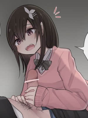 [打嗝汉化组] [とりもぐら] 1週間射精を我慢できたら中出しさせてくれる幼馴染ちゃん 一日目敗北るーと [Pixiv]_02