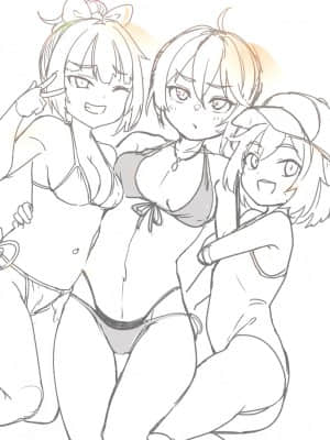 [GABA汉化组] [しいたけ農園 (Kanabun)] ビーチであそぼ_08