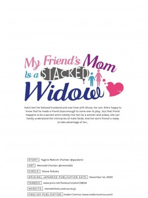 [Yagino Mekichi] My Friend's Mom Is a Stacked Widow_01