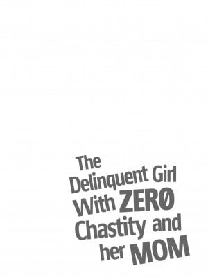 [Mizuryu Kei] The Delinquent Girl With Zero Chastity and her Mom_02